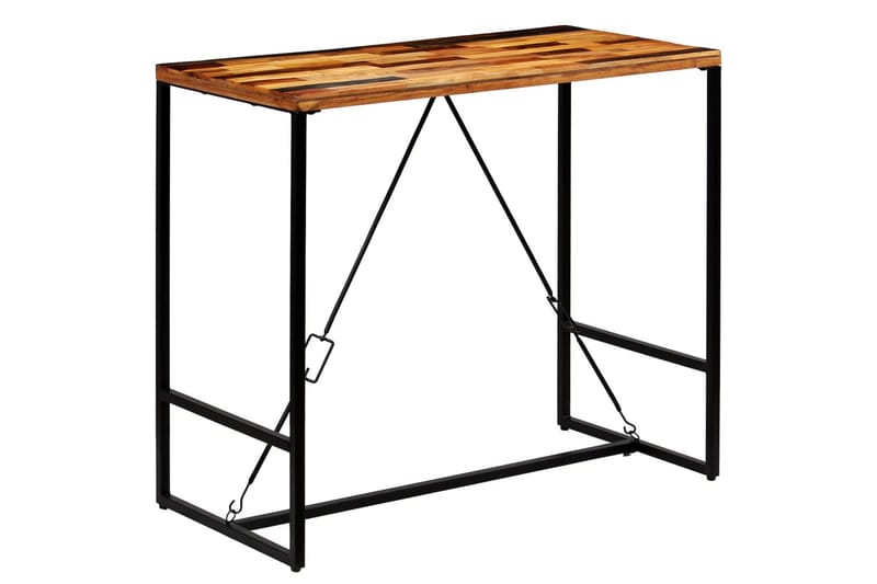 Barbord massivt återvunnet trä 120x60x106 cm - Brun - Möbler - Bord & matgrupper - Barbord & ståbord