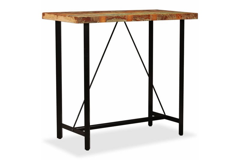 Barbord massivt återvunnet trä 120x60x107 cm - Brun - Möbler - Bord & matgrupper - Barbord & ståbord