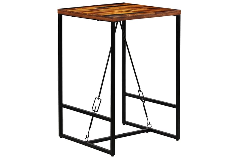Barbord massivt återvunnet trä 70x70x106 cm - Brun - Möbler - Bord & matgrupper - Barbord & ståbord