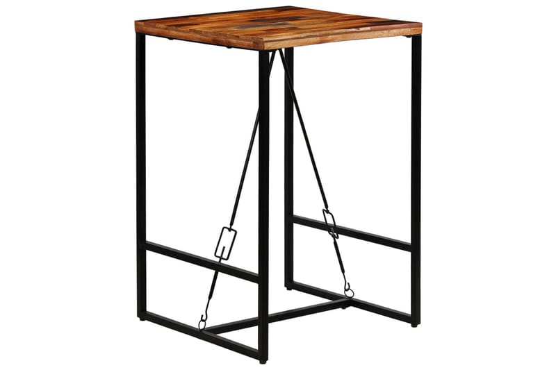 Barbord massivt återvunnet trä 70x70x106 cm - Brun - Möbler - Bord & matgrupper - Barbord & ståbord