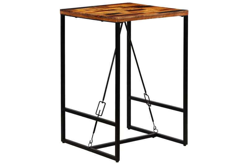Barbord massivt återvunnet trä 70x70x106 cm - Brun - Möbler - Bord & matgrupper - Barbord & ståbord