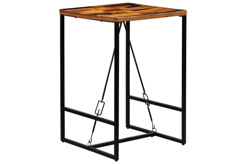 Barbord massivt återvunnet trä 70x70x106 cm - Brun - Möbler - Bord & matgrupper - Barbord & ståbord