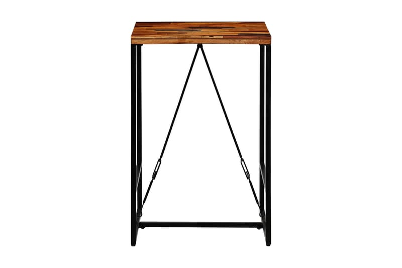Barbord massivt återvunnet trä 70x70x106 cm - Brun - Möbler - Bord & matgrupper - Barbord & ståbord