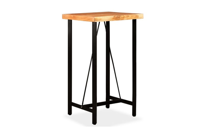 Barbord massivt akacia 60x60x107 cm - Brun - Möbler - Bord & matgrupper - Barbord & ståbord