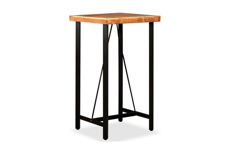 Barbord massivt akacia 60x60x107 cm - Brun - Möbler - Bord & matgrupper - Barbord & ståbord