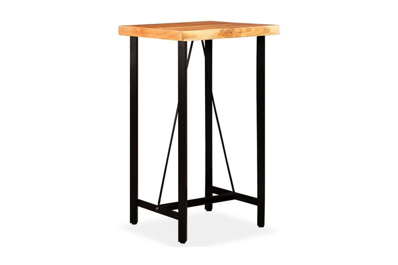 Barbord massivt akacia 60x60x107 cm - Brun - Möbler - Bord & matgrupper - Barbord & ståbord