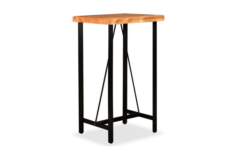 Barbord massivt akacia 60x60x107 cm - Brun - Möbler - Bord & matgrupper - Barbord & ståbord