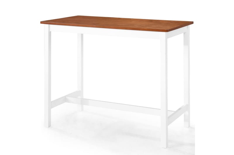 Barbord massivt trä 108x60x91 cm - Brun - Möbler - Bord & matgrupper - Barbord & ståbord