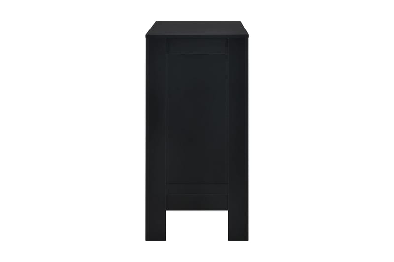 Barbord med hylla svart 110x50x103 cm - Svart - Möbler - Bord & matgrupper - Barbord & ståbord