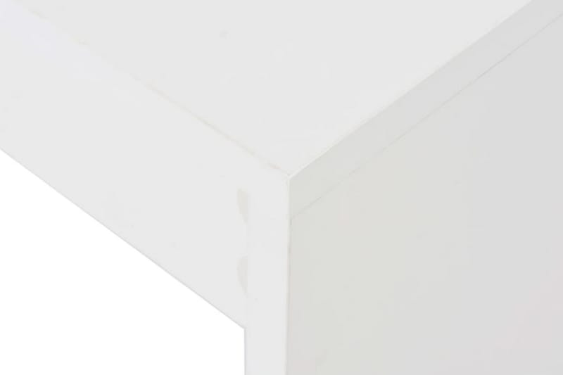 Barbord med hylla vit 110x50x103 cm - Vit - Möbler - Bord & matgrupper - Barbord & ståbord