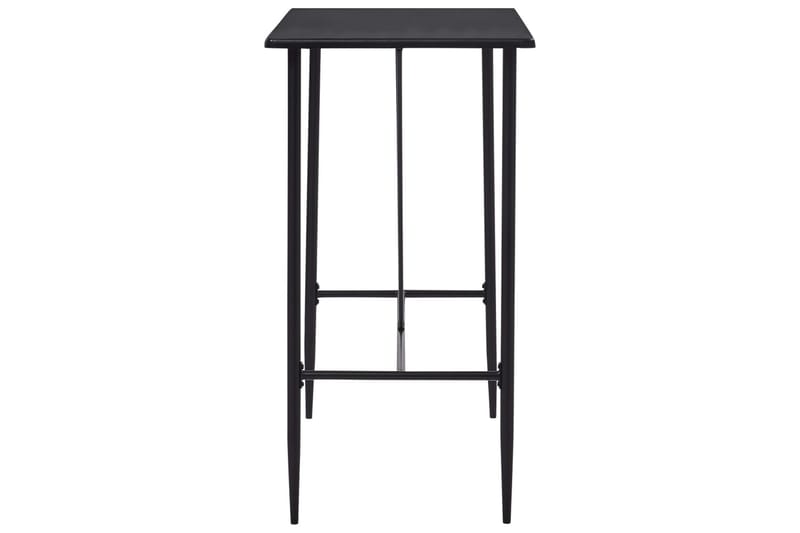 Barbord svart 120x60x110 cm MDF - Svart - Möbler - Bord & matgrupper - Barbord & ståbord
