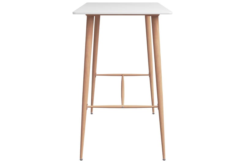 Barbord vit 120x60x105 cm - Vit - Möbler - Bord & matgrupper - Barbord & ståbord