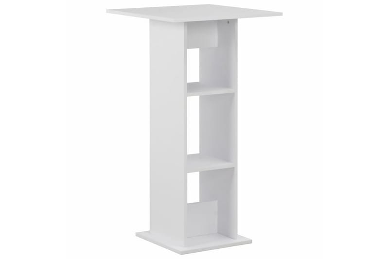 Barbord vit 60x60x110 cm - Vit - Möbler - Bord & matgrupper - Barbord & ståbord