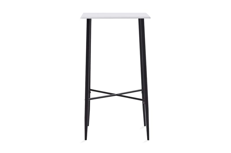 Barbord vit 60x60x111 cm MDF - Vit - Möbler - Bord & matgrupper - Barbord & ståbord