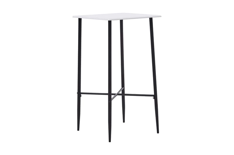 Barbord vit 60x60x111 cm MDF - Vit - Möbler - Bord & matgrupper - Barbord & ståbord