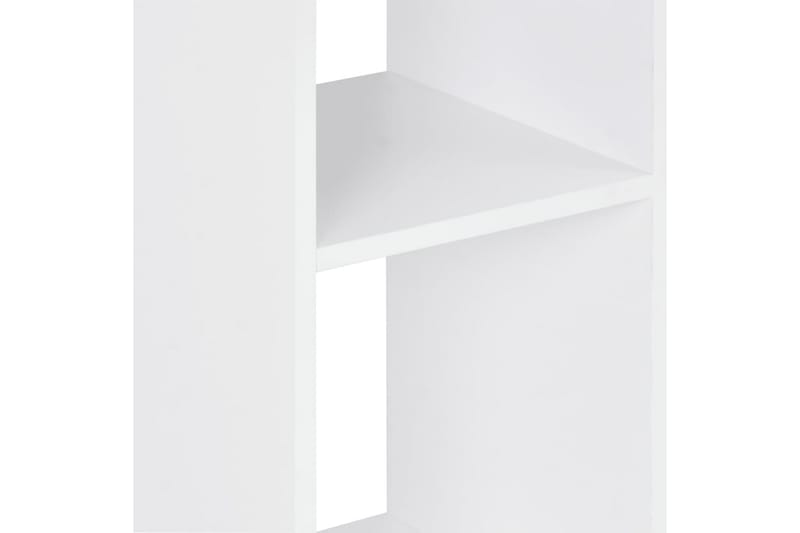 Barbord vit och antracit 60x60x110 cm - Vit - Möbler - Bord & matgrupper - Barbord & ståbord