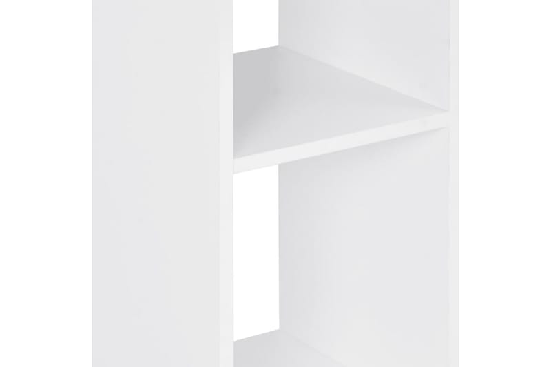 Barbord vit och antracit 60x60x110 cm - Vit - Möbler - Bord & matgrupper - Barbord & ståbord