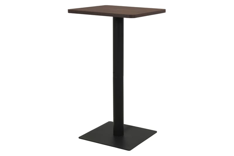 Bistrobord mörk ask 60x60x107 cm - Svart - Möbler - Bord & matgrupper - Barbord & ståbord