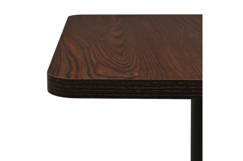 Bistrobord mörk ask 60x60x107 cm - Svart - Möbler - Bord & matgrupper - Barbord & ståbord