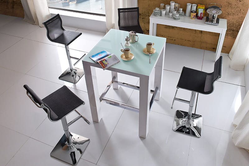 Losif Barbord 80 cm - Vit - Möbler - Bord & matgrupper - Barbord & ståbord