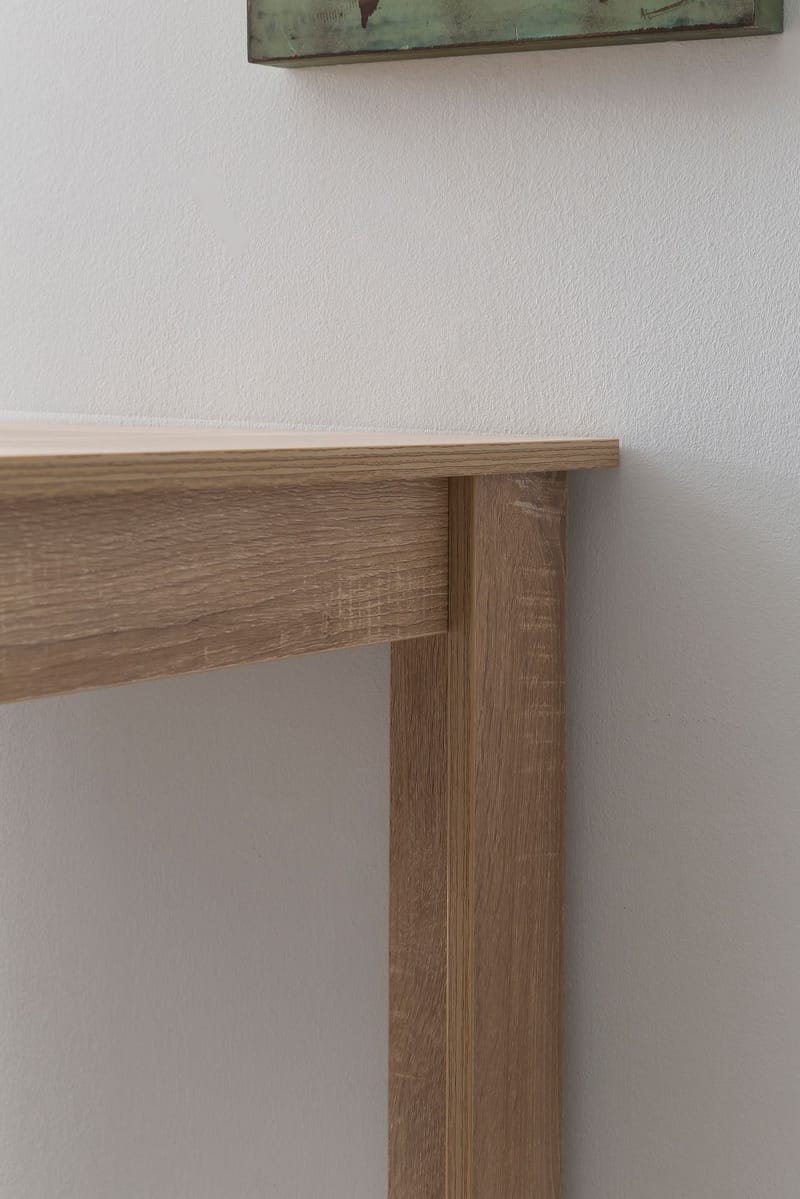 Norova Barbord 120 cm - Sonoma-ek/silver - Möbler - Bord & matgrupper - Barbord & ståbord