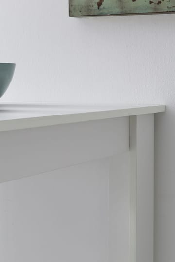 Norova Barbord 120 cm - Vit och silver - Möbler - Bord & matgrupper - Barbord & ståbord