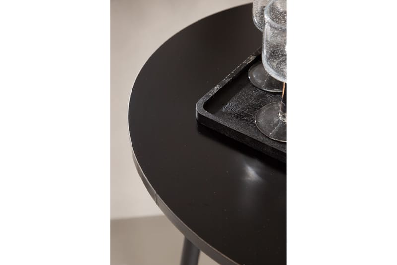 Plaza Barbord 60 cm Rund - Svart - Möbler - Bord & matgrupper - Barbord & ståbord