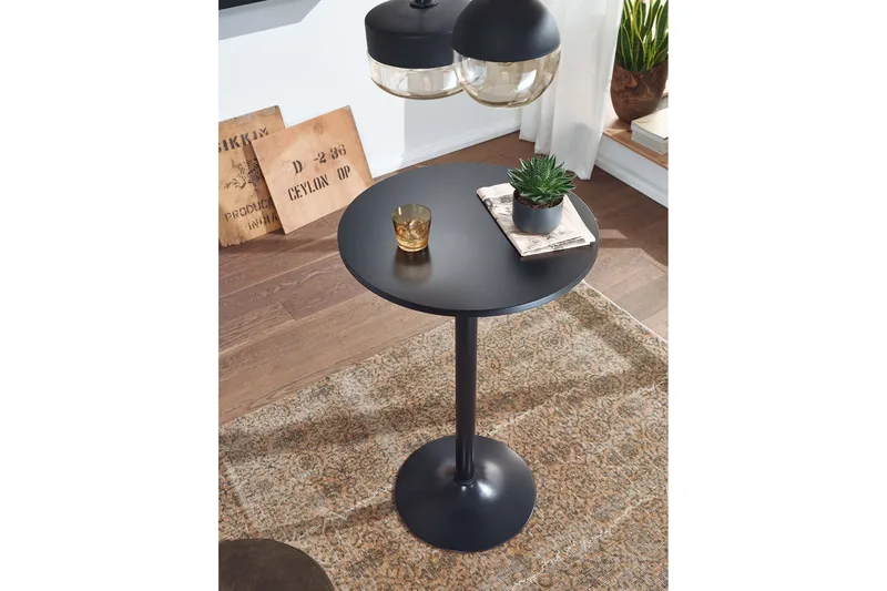 Willowdale Barbord 60 cm Runt - Svart - Möbler - Bord & matgrupper - Barbord & ståbord