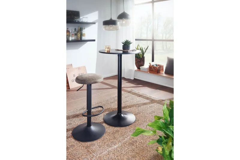 Willowdale Barbord 60 cm Runt - Svart - Möbler - Bord & matgrupper - Barbord & ståbord