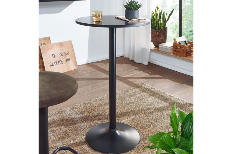 Willowdale Barbord 60 cm Runt - Svart - Möbler - Bord & matgrupper - Barbord & ståbord