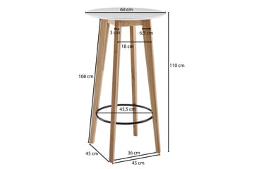 Willowdale Barbord 60 cm Runt - Möbler - Bord & matgrupper - Barbord & ståbord