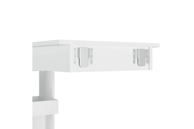 beBasic Barbord väggmonterat vit 102x45x103,5 cm konstruerat trä - White - Möbler - Bord & matgrupper - Barbord & ståbord