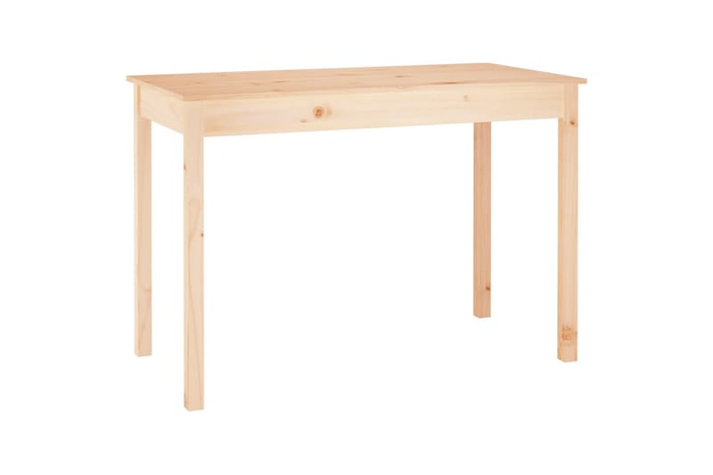 beBasic Matbord 110x55x75 cm massivt furuträ - Brown - Möbler - Bord & matgrupper - Matbord & köksbord