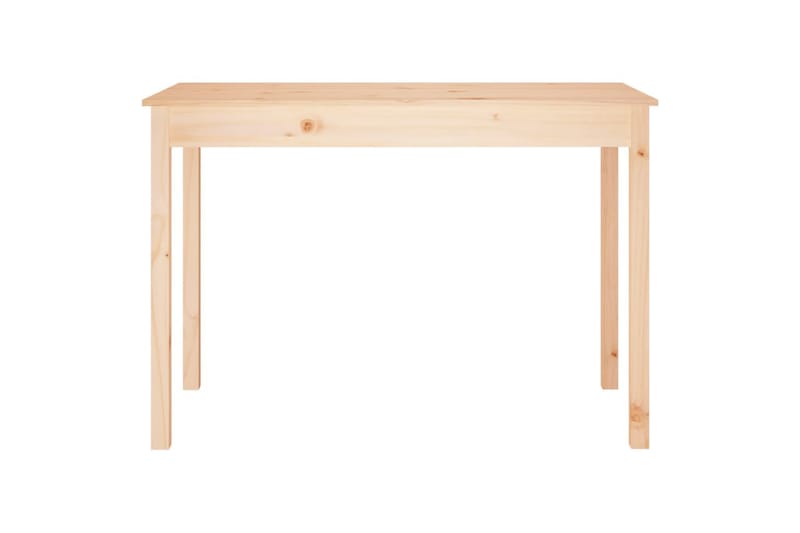 beBasic Matbord 110x55x75 cm massivt furuträ - Brown - Möbler - Bord & matgrupper - Matbord & köksbord