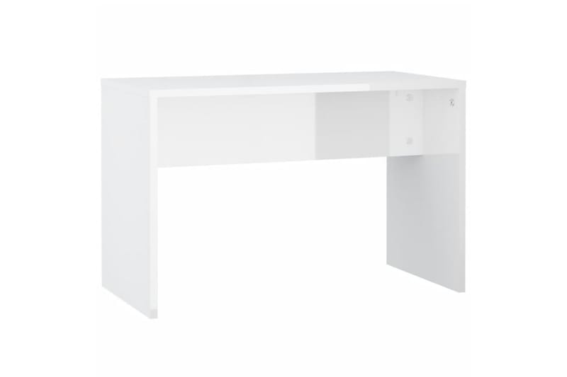 beBasic Sminkbord LED vit högglans konstruerat trä - White - Sminkbord & toalettbord