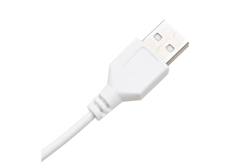 beBasic Sminkbord med LED vit högglans 74,5x40x141 cm - White - Möbler - Bord & matgrupper - Sminkbord & toalettbord