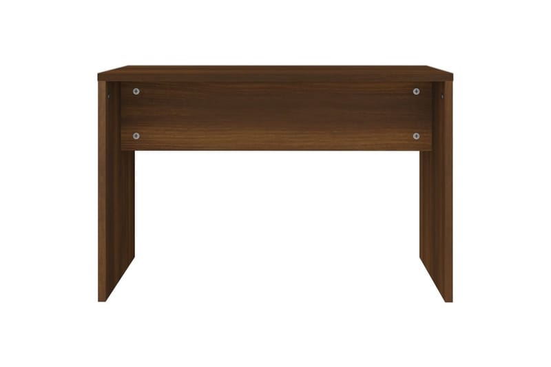 beBasic Sminkbord set brun ek 74,5x40x141 cm - Brown - Möbler - Bord & matgrupper - Sminkbord & toalettbord