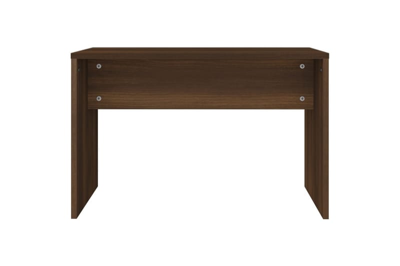 beBasic Sminkbord set brun ek 86,5x35x136 cm - Brown - Möbler - Bord & matgrupper - Sminkbord & toalettbord