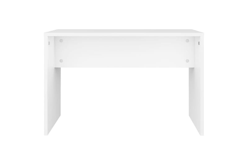 beBasic Sminkbord set vit 74,5x40x141 cm - White - Sminkbord & toalettbord