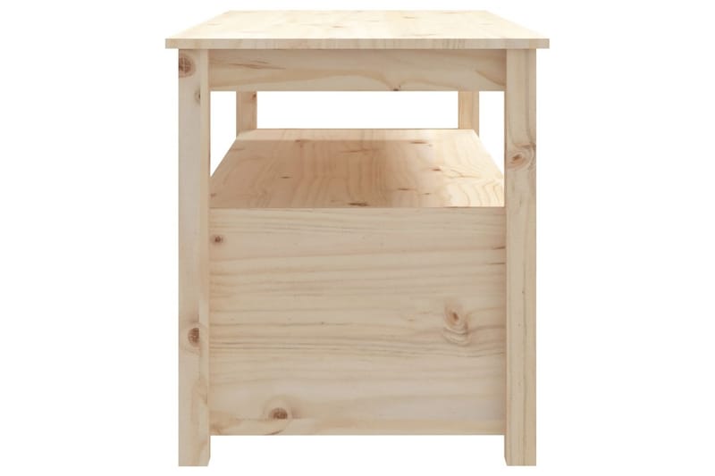 beBasic Soffbord 102x49x55 cm massiv furu - Brown - Möbler - Bord & matgrupper - Soffbord