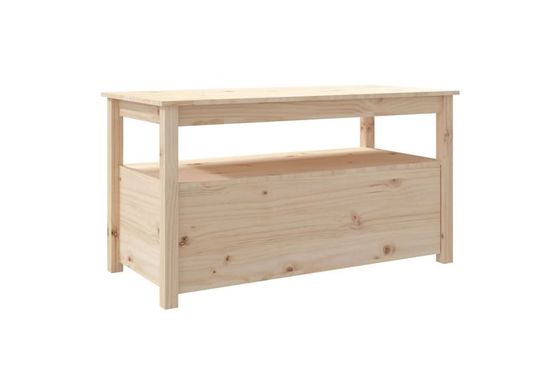 beBasic Soffbord 102x49x55 cm massiv furu - Brown - Möbler - Bord & matgrupper - Soffbord