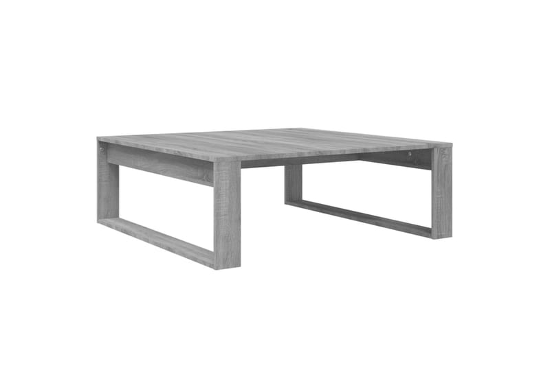 beBasic Soffbord grå sonoma 100x100x35 cm konstruerat trä - Grey - Möbler - Bord & matgrupper - Soffbord