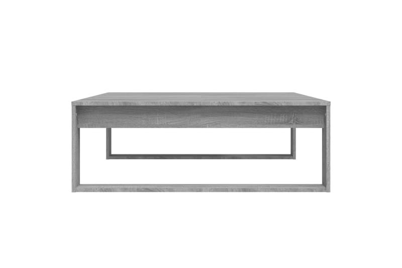 beBasic Soffbord grå sonoma 100x100x35 cm konstruerat trä - Grey - Soffbord