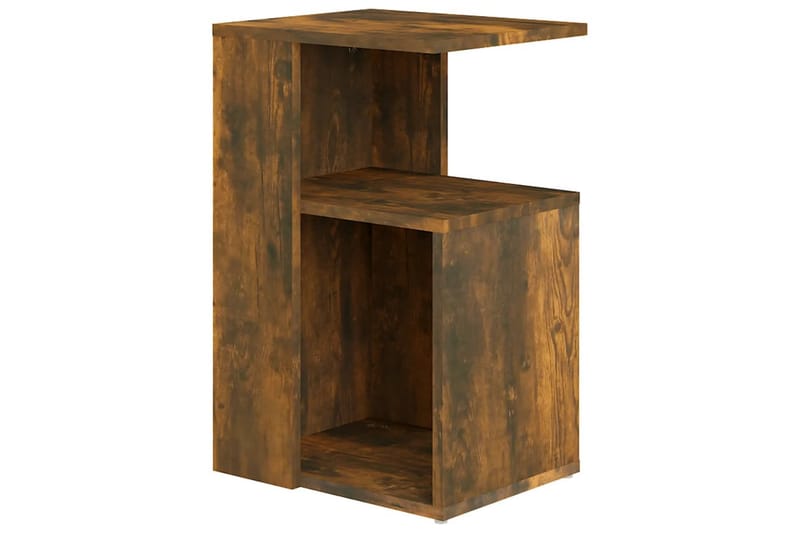 beBasic Soffbord rökfärgad ek 36x30x56 cm konstruerat trä - Brown - Möbler - Bord & matgrupper - Soffbord