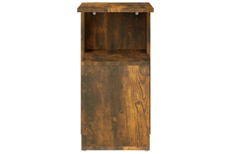 beBasic Soffbord rökfärgad ek 36x30x56 cm konstruerat trä - Brown - Möbler - Bord & matgrupper - Soffbord