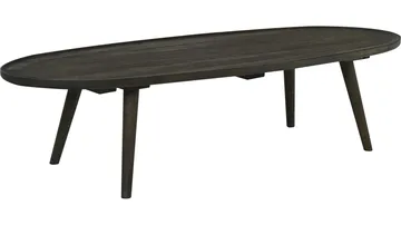 Belfort 160 cm Ovalt Soffbord i Ek - Brun - Möbler - Bord & matgrupper - Soffbord