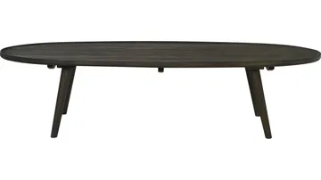 Belfort 160 cm Ovalt Soffbord i Ek - Brun - Möbler - Bord & matgrupper - Soffbord