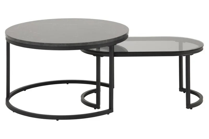 Belgrat Soffbord 70 cm - Svart - Möbler - Bord & matgrupper - Soffbord