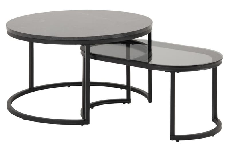 Belgrat Soffbord 70 cm - Svart - Möbler - Bord & matgrupper - Soffbord