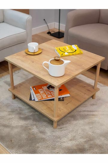 Belvo Soffbord 60x42,5x60 cm - Sapphire Oak - Möbler - Bord & matgrupper - Soffbord